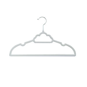 <span class=keywords><strong>Cintre</strong></span> pour bébé en forme de <span class=keywords><strong>nuage</strong></span> petits cintres floqués porte-vêtements <span class=keywords><strong>cintre</strong></span> en velours pour enfants - Product Image 6