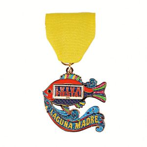 Medallas de Carrera Personalizadas Grabadas 2026 con Fiesta y Cintas, Sin Cantidad Mínima de Pedido - Product Image 4