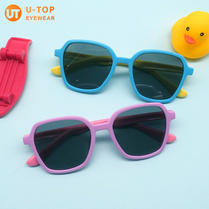 Lunettes <span class=keywords><strong>de</strong></span> soleil U-Top, dernières tendances, sans monture, en forme <span class=keywords><strong>de</strong></span> cœur, aux couleurs bonbon, pour filles, garçons, bébés et enfants. - Product Image 2
