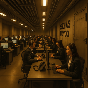 Centro de llamadas de estructura de acero rectangular para uso en oficina Material de contenedor duradero para aplicaciones de edificios de oficinas - Product Image 1