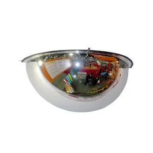 60 см полная/полная защита дорожного движения, купольные зеркала заднего вида, круглое выпуклое зеркало, стекло без рамки - Product Image 4