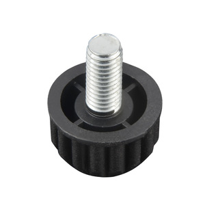 Pata de Mueble Ajustable M10 M8 M6 con Base de Plástico y Tornillo, Fácil Instalación - Product Image 1