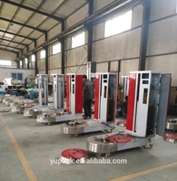 Machine d'emballage automatique électrique haute vitesse pour bagages, solution clé en main pour les entreprises de sécurité et de vente au détail à l'aéroport