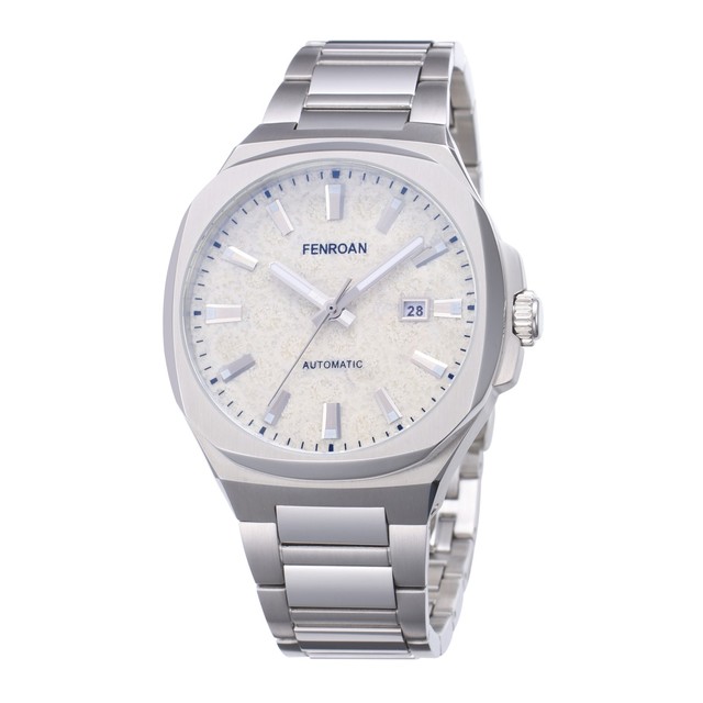 Luxury Sports Fashion Stainless Steel Mechanical Wristwatch for Men Women Children Waterproof Seiko Movement Day Display Watch