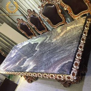 Table <span class=keywords><strong>de</strong></span> meuble classique ensemble <span class=keywords><strong>de</strong></span> table à manger en marbre antique <span class=keywords><strong>8</strong></span> places table et <span class=keywords><strong>chaise</strong></span> <span class=keywords><strong>de</strong></span> salle à manger françaises <span class=keywords><strong>de</strong></span> luxe sculptées à la main - Product Image 2