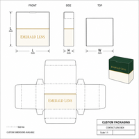 Boîte dentaire rigide magnétique de luxe personnalisée pour aligneurs orthodontiques et gouttières, avec impression de logo, fabricant