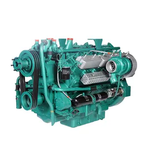 Engine 4 Stroke 690hp 4 Stroke Generator Set Use Assembly Generator Factory Supply Outboard Marine Vertical Shaft Diesel Engine
