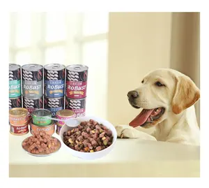 Groothandel Goedkope Brede Rassen Nat Voedsel Dog Treats Huisdier Ingeblikt Voedsel