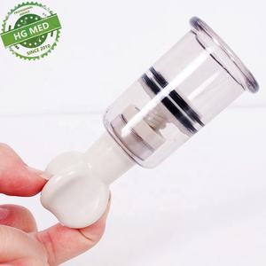 Twist Saug Schröpf becher Nippel Enhancer Massage Vakuum dosen Fetisch Kunststoff Ver größerer Sauger Körper Brust massage geräte - Product Image 6