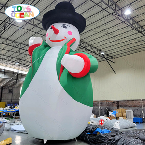 2025 New Hot Bán ngoài trời giáng sinh nhà Inflatable giáng sinh trang trí Giáng sinh làng quảng cáo Inflatable - Product Image 2