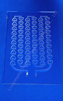 Découpe sur mesure de plaques de quartz en silice fondue, formes spéciales, traitement à froid, usinage CNC