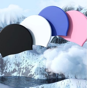 Gorros de Natación Planos de Silicona Personalizados con Logotipo, ODM y OEM, 45g para Niños, 50g, 55g, 60g para Adultos, Superficie Brillante y Mate - Product Image 6