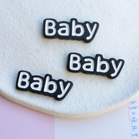 Mini flatback résine breloques dessin animé cabochon flatback artisanat ornements crème colle décorations bricolage accessoires pour phonecasesshoes