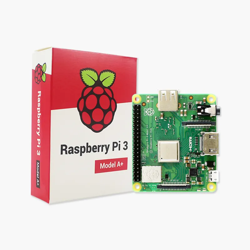 New Raspberry Pi 3 Model A+ Plus 4-Core CPU BMC2837B0 512M RAM Pi 3A+ with WiFi and Blue tooth