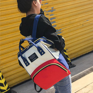 2022 gros multifonctionnel grande taille sacs à dos portable léger bébé <span class=keywords><strong>momie</strong></span> sac à dos enfant en bas âge articles bébé sac à couches - Product Image 5