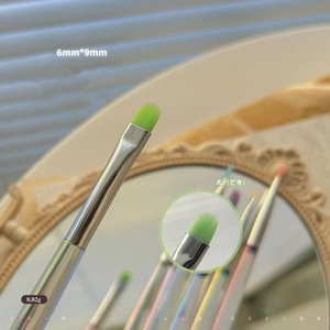 مجموعة فرش هوائية لطلاء جل بالأشعة فوق البنفسجية فرش بطانة أظافر للشعر من كولينسكي للاستخدام في الصالونات خطوط مطلية رسم مخطط - Product Image 3