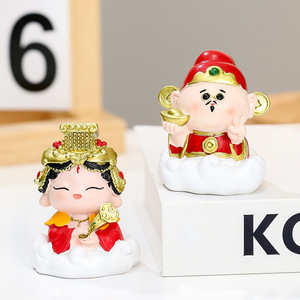 Figura de Resina de Hada Pequeña y Linda, Manualidad de Dibujos Animados, Decoración de Escritorio, Regalo - Product Image 3