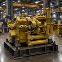 Ensemble moteur diesel de haute qualité pour remplacement de pièces détachées d'excavatrice CAT 3412, moteur Caterpillar 3412