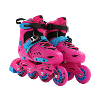 Patins à roulettes de slalom de vitesse professionnels de haute qualité pour femmes, hommes et garçons, taille réglable, 4 roues, pour l'hiver