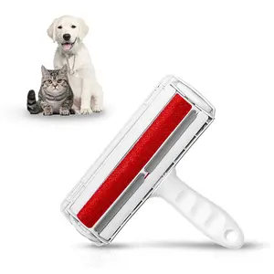 pet hair remover roller portable cat dog groomer tool brush fur removal Self Cleaning lint comb reusable animal removal brush
