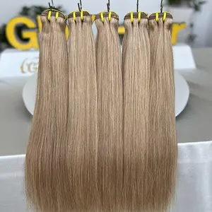 GDYhair Pacote de cabelo vietnamita virgem de vison cru, amostra de cabelo cru com cutícula indiana alinhada, cabelo humano virgem