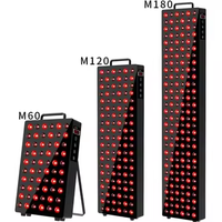 Panneau de luminothérapie LED rouge pour le corps entier, appareil de soin de la peau infrarouge avec prise américaine