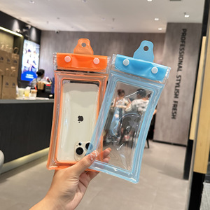 Funda Impermeable para Teléfono, Transparente, de 15 Pulgadas, con Pantalla Táctil, Correa para el Cuello Desmontable, Unisex, para Adultos, para Natación y Deportes Acuáticos - Product Image 4