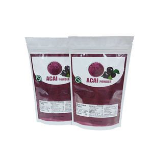 Supplément de <span class=keywords><strong>poudre</strong></span> de baies d'açaï personnalisé 100 g/sac de <span class=keywords><strong>poudre</strong></span> de baies d'açaï pures - Product Image 2