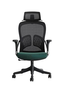 <span class=keywords><strong>Chaise</strong></span> de bureau ergonomique pivotante réglable à dossier haut en maille avec support lombaire, <span class=keywords><strong>prix</strong></span> d'usine - Product Image 2