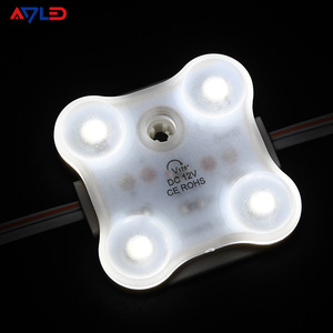 โมดูลไฟ LED 12V DC 4 ดวง 1.8W IP68 กันน้ำ Smd2835 6500K แสงสีขาวกลางวัน ปรับความสว่างได้ รับประกัน 5 ปี สำหรับป้ายโฆษณา กล่องไฟ - Product Image 1