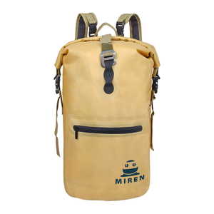 Mochila Impermeable <span class=keywords><strong>MiRen</strong></span> Personalizada de 16 Litros, TPU, con Tubo Seco, Portátil, Casual, 2 Correas para Hombro, Colores Amarillo/Azul/Negro, para Escalada - Product Image 2