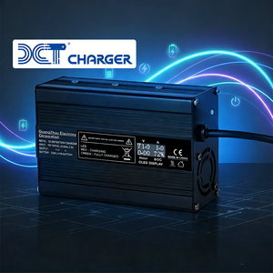 Chargeur rapide S120 pour batterie de vélo électrique, boîtier en alliage d'aluminium, charge rapide 36V 3A, chargeur de batterie au plomb-acide - Product Image 1