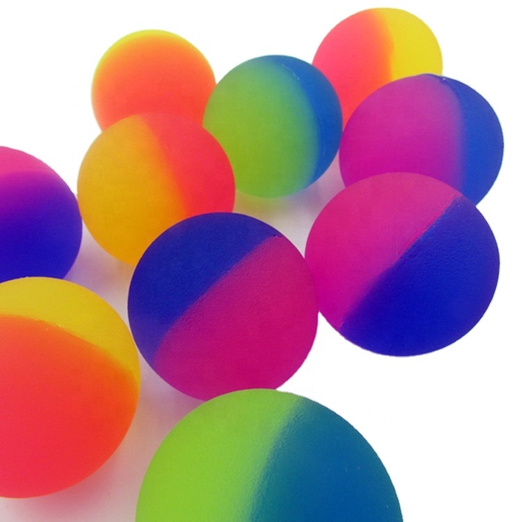 Оптовая продажа, синтетический матовый резиновый прыгающий шар 35 мм для торгового автомата