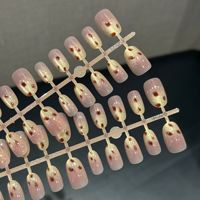 Offre Spéciale – Lot de 30 faux ongles français en ABS, couvrance totale, pré-collés, tendance TikTok et Instagram, amovibles