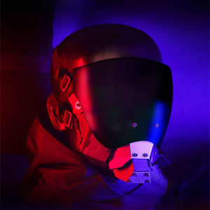 Helm pesta Halloween, topeng Bob punk, helm Cosplay model terbaru luar ruangan - Product Image 4