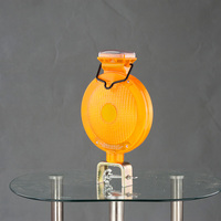 Amber Blinkers Road Barricade Verkehrs warnung Sicherheit blinkt LED Solar Lampe Licht
