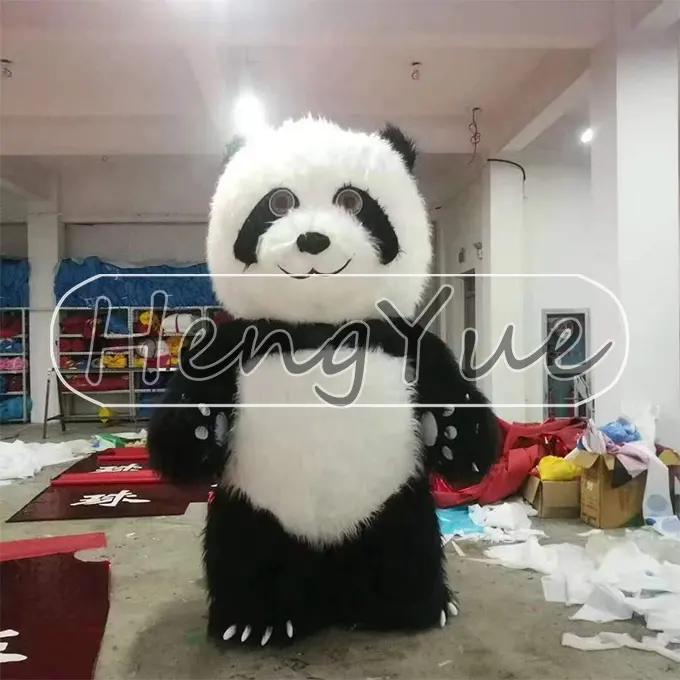 Heng Yue Party popular adult cartoon character Business Promotion cartoon Inflatable 2.6 M Panda mascot costume