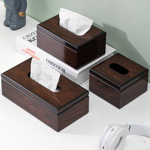 Distributeur <span class=keywords><strong>de</strong></span> <span class=keywords><strong>papier</strong></span> <span class=keywords><strong>de</strong></span> soie <span class=keywords><strong>en</strong></span> bois <span class=keywords><strong>de</strong></span> noyer brun foncé, support <span class=keywords><strong>de</strong></span> couverture <span class=keywords><strong>en</strong></span> bois multi-usages - Product Image 6