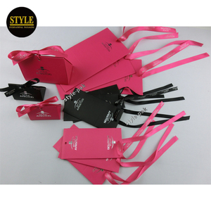 Sobre de regalo de joyería de papel de arte rojo portátil con logotipo personalizado bolsa con forma de <span class=keywords><strong>mini</strong></span> monedero con Lazo de cinta para cosméticos - Product Image 4