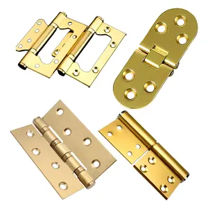 grade smooth ball bearing internal use folding door hinges 90 degree locking hinge aluminium welding hinged repair plates