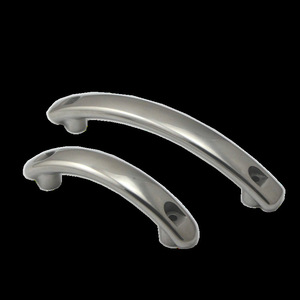 Poignée en acier inoxydable en forme d'arc 100-150 mm, poignée de porte et de fenêtre industrielle, montage en surface, installation facile - Product Image 4