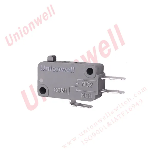 22A 125/250VAC mikro anahtar Unionwell yükseklik değerlendirmesi mikroswitch