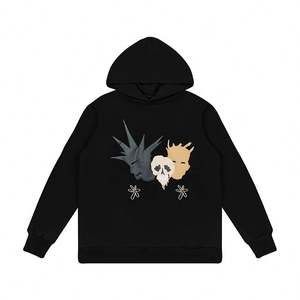 Sudadera con Capucha Extra Grande Personalizada de 420 g/m²/500 g/m², 100 % Algodón, para Otoño, para Hombre - Product Image 5