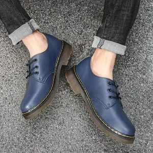 Scarpe basse da uomo in stile College Derby ortopediche comode - Product Image 6
