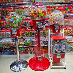Distributore Automatico di Palline Rimbalzanti e Giocattoli in Capsule a Gettoni Macchina Gumball per Supermercato - Product Image 6