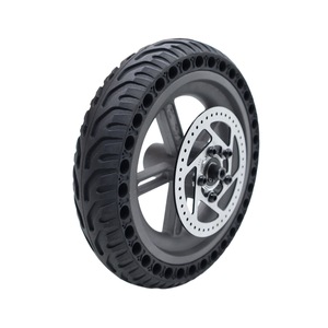 Parti di Ricambio di Alta Qualità per Monopattino Elettrico <span class=keywords><strong>Xiaomi</strong></span> <span class=keywords><strong>M365</strong></span> <span class=keywords><strong>Pro</strong></span>/Pro2: Ruota Posteriore + Pneumatico a Nido d'Ape + Disco Freno - Product Image 1