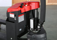 Transpalette Électrique Industriel Manuel 1500KG Type Walkie 1,5 Tonne avec Alimentation CC pour Usage en Usine et Entrepôt