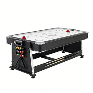 Tavolo da <span class=keywords><strong>Air</strong></span> <span class=keywords><strong>Hockey</strong></span> <span class=keywords><strong>Mini</strong></span> Personalizzabile Premium con LED, Tavolo da <span class=keywords><strong>Hockey</strong></span> da Tavolo <span class=keywords><strong>Mini</strong></span> per Bambini, Attività Competitive per Feste al Chiuso - Product Image 5