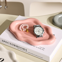 Plateau de service rose pour bijoux et snacks, accessoires de fumage pour tabac et herbes sèches, plateau à rouler pour fumeurs, vente en gros