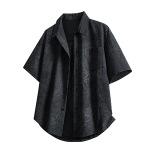 <span class=keywords><strong>Camicia</strong></span> Estiva a Maniche Corte con <span class=keywords><strong>Stampa</strong></span> Serpente, Stile <span class=keywords><strong>Giapponese</strong></span>, Casual, per Ragazzi, con Logo Personalizzato OEM, Fornitura Diretta dalla Fabbrica - Product Image 1